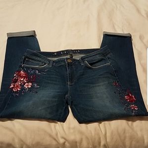 White House Black Market girlfriend jeans size 10